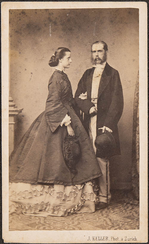 Mann und Frau ca. 1890
