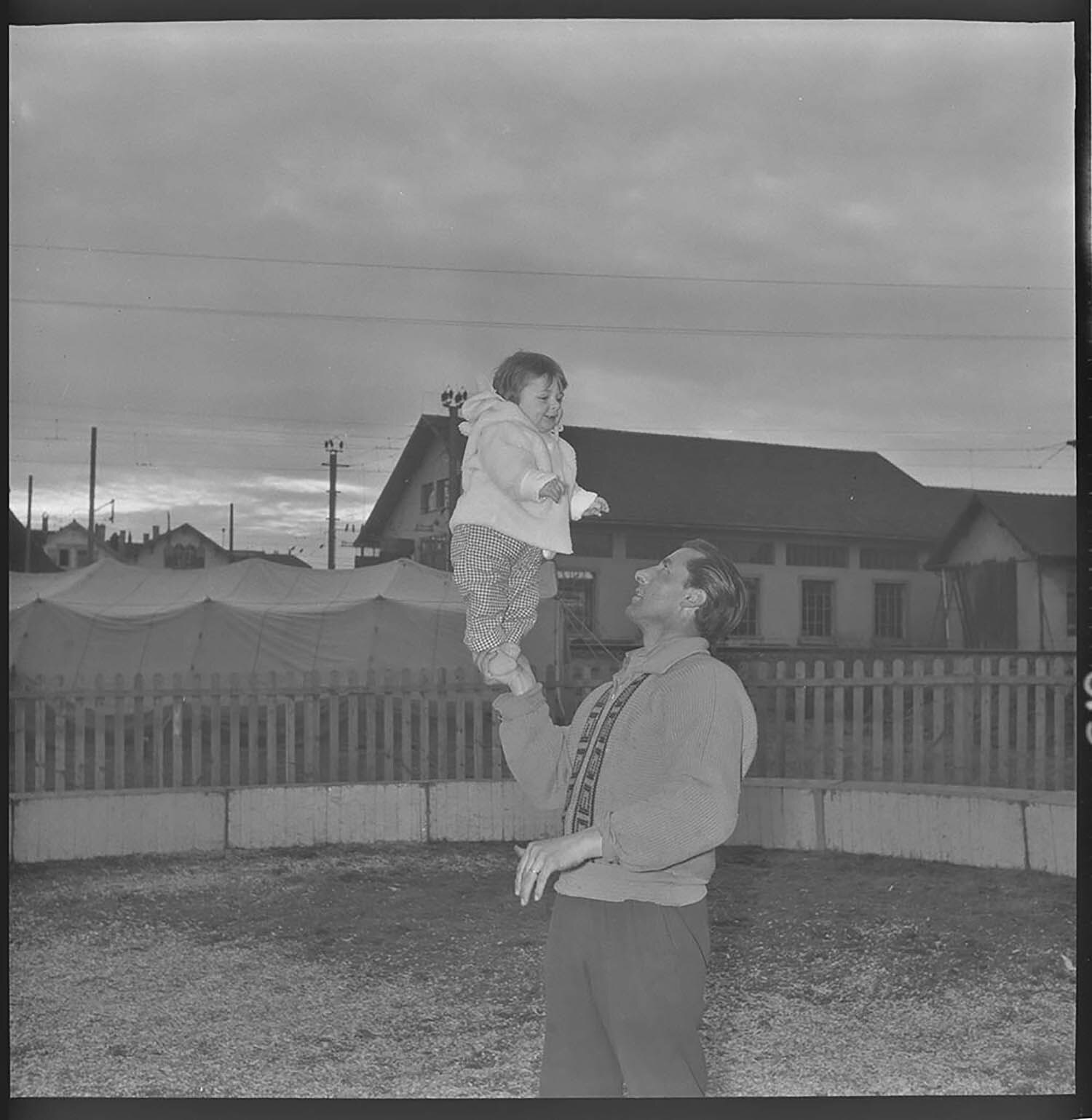 Vater mit Tochter, 1960