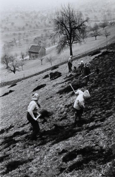 Bauern an der Arbeit ca. 1930