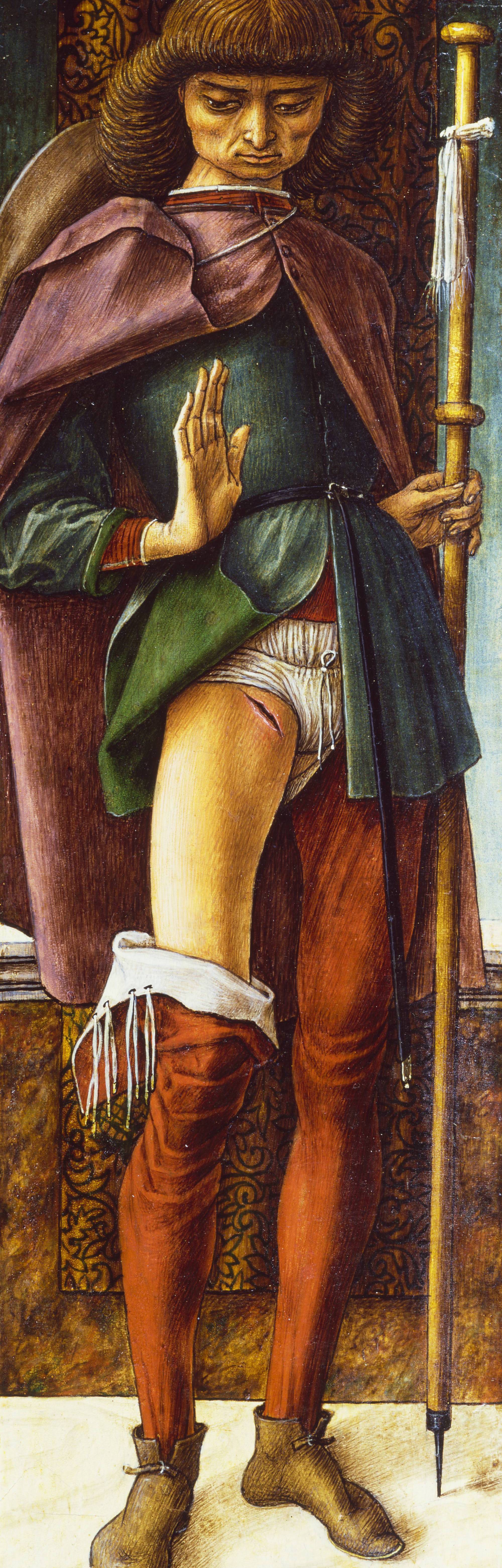 Carlo Crivelli, Saint Roch, 1480